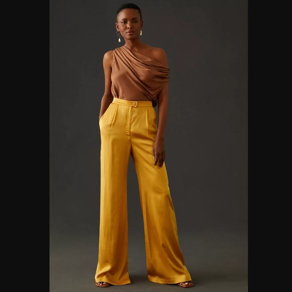 Anthropologie Corey Lynn Calter Petra Trousers - Large - NEW - Picture 3 of 6